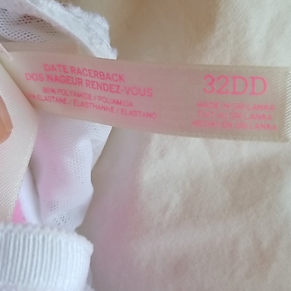 Pink Date Racerback bra - Picture 5 of 5